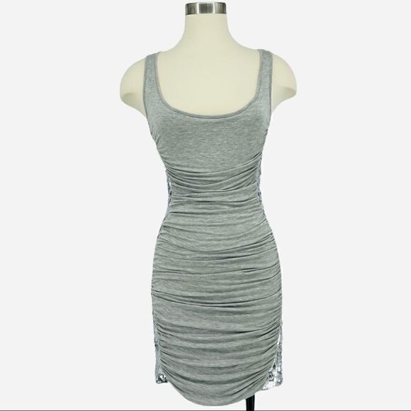 NWOT bebe Addiction Sequin Tank Dress - Picture 2 of 12